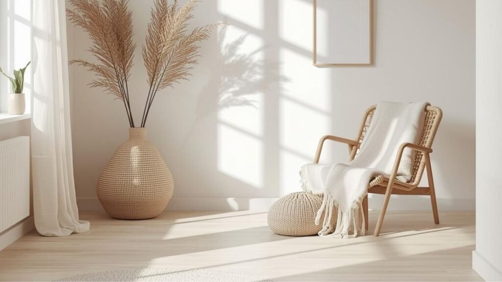 A calm home interior representing how everyday systems support life without relying on motivation.
